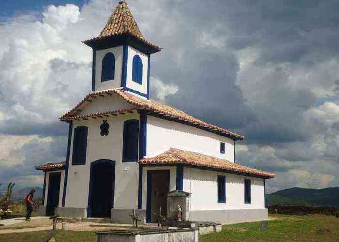Capela Nosso Senhor dos Passos, recém-restaurada no distrito de Córregos, em Conceição do Mato Dentro (MG)/Foto: Divulgação/IEPHA-MG Capela Nosso Senhor dos Passos, recém-restaurada no distrito de Córregos, em Conceição do Mato Dentro (MG)/Foto: Divulgação/IEPHA-MG