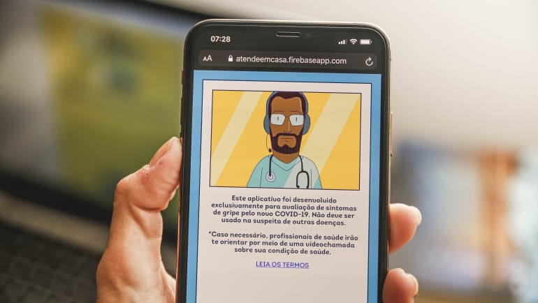 Pará já fechou parceria para usar aplicativo de telemedicina Atende em Casa.