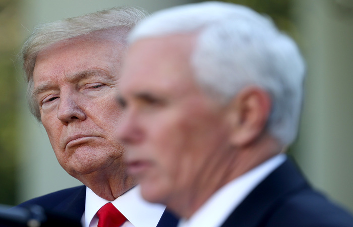 Atualmente, o grupo da força-tarefa contra o novo coronavírus é chefiado pelo vice-presidente americano, Mike Pence/Foto: Win McNamee/Getty Images North America/Getty Images via AFP