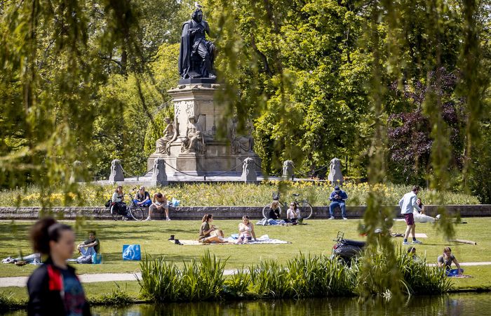 Vondelpar, em Amsterdã/Foto: Koen Van WEEL / ANP / AFP Vondelpar, em Amsterdã/Foto: Koen Van WEEL / ANP / AFP