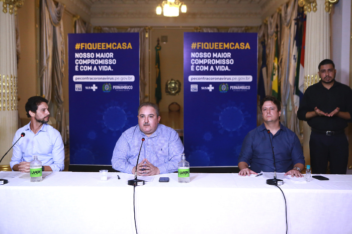 Medidas restritivas foram detalhadas por secretários na tarde desta segunda./Foto: Hélia Shepa/Divulgação Medidas restritivas foram detalhadas por secretários na tarde desta segunda./Foto: Hélia Shepa/Divulgação
