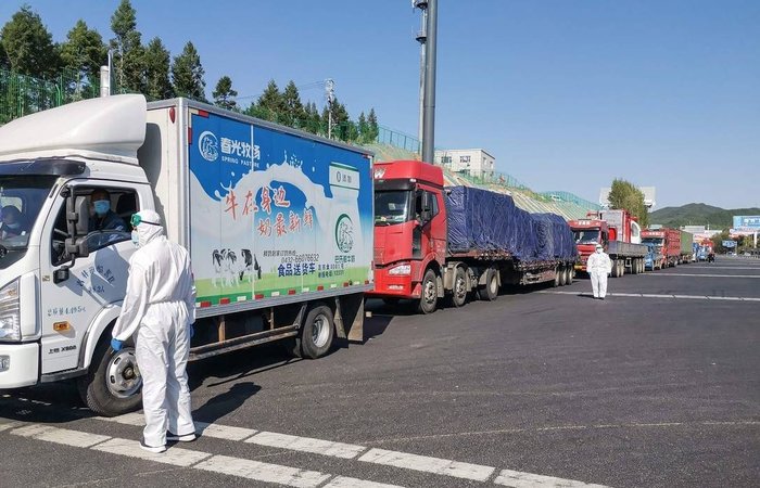 Cidade de Jilin precisou voltar ao confinamento parcial para evitar uma segunda onda da epidemia no país/Foto: STR/AFP Cidade de Jilin precisou voltar ao confinamento parcial para evitar uma segunda onda da epidemia no país/Foto: STR/AFP