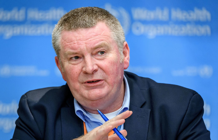 Mike Ryan, especialista em emergências da OMS./Foto: Fabrice Coffrini/AFP Mike Ryan, especialista em emergências da OMS./Foto: Fabrice Coffrini/AFP