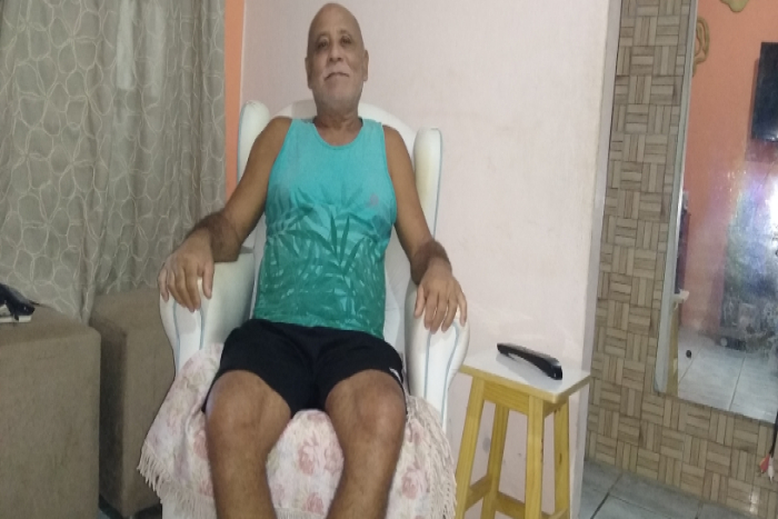 Recuperado da Covid-19, Alberico recebeu alta do Hospital das Clínicas há oito dias./Foto: Arquivo Pessoal Recuperado da Covid-19, Alberico recebeu alta do Hospital das Clínicas há oito dias./Foto: Arquivo Pessoal