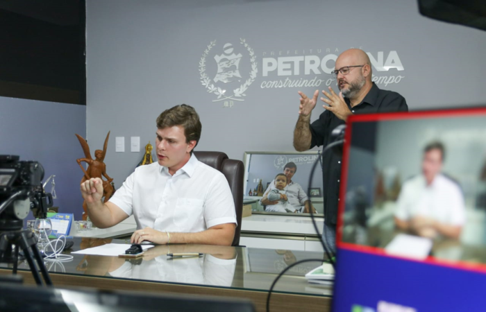 /Petrolina será a primeira cidade pernambucana a retomar as atividades. O anúncio foi feito prefeito Miguel Coelho. Foto:Divulgação /Petrolina será a primeira cidade pernambucana a retomar as atividades. O anúncio foi feito prefeito Miguel Coelho. Foto:Divulgação
