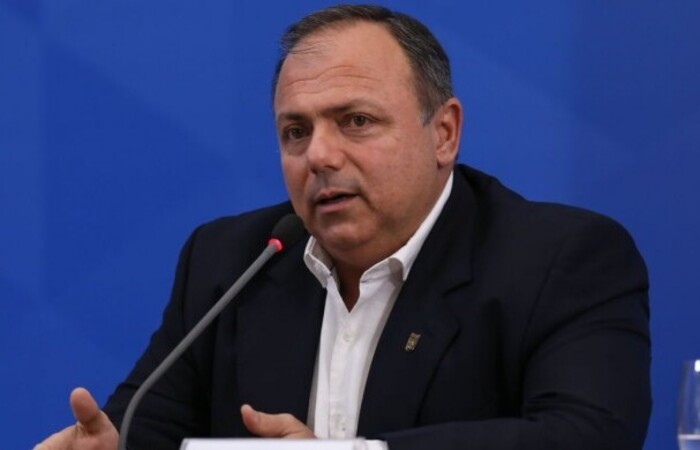 Ministro interino da pasta, Eduardo Pazuello/Foto: José Dias/PR