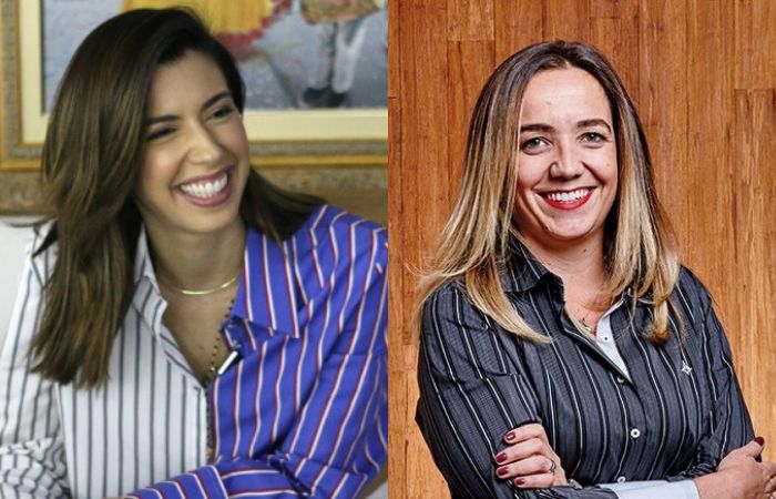 Camila Coutinho conversa com a empres&aacute;ria M&aacute;rcia Esteves/Foto: Camila P&iacute;fano/DP e Divulga&ccedil;&atilde;o