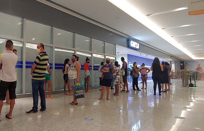 Unidade da Caixa foi aberta no shopping Patteo/Divulgação Unidade da Caixa foi aberta no shopping Patteo/Divulgação