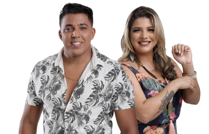 Rodrigo Mell e Lana Ribeiro, atuais vocalistas da Kitara/Foto: Divulga&ccedil;&atilde;o