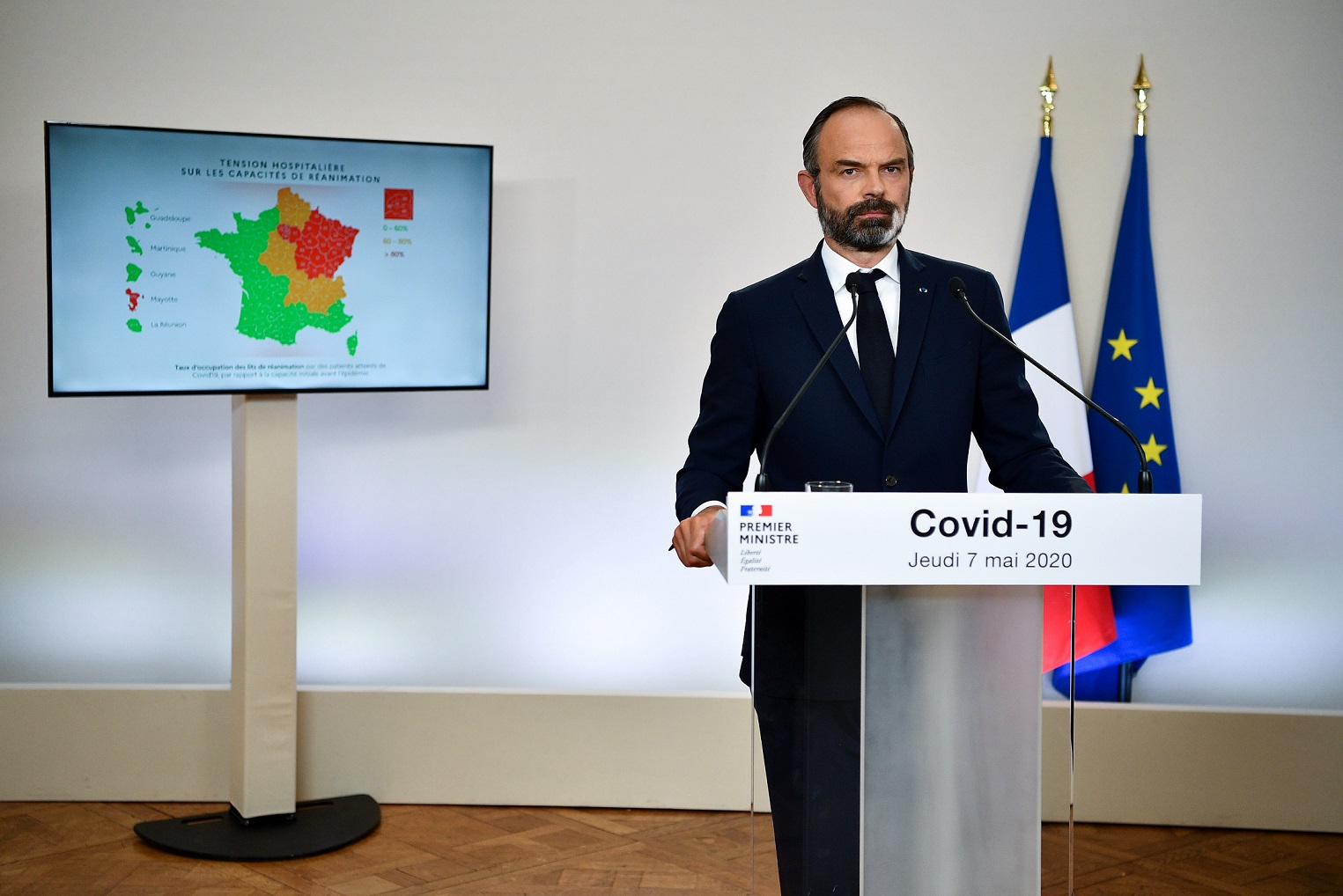 /O gabinete de Philippe apresentou nesta sexta-feira sua renúncia, que o presidente Emmanuel Macron aceitou. Foto: Christophe ARCHAMBAULT / POOL / AFP /O gabinete de Philippe apresentou nesta sexta-feira sua renúncia, que o presidente Emmanuel Macron aceitou. Foto: Christophe ARCHAMBAULT / POOL / AFP