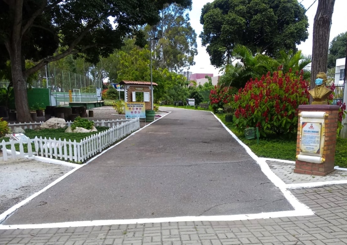 Neste primeiro momento, apenas a pista de corrida e caminhada, e o espaço para barras e abdominais estarão liberados. (Foto: Secom/Garanhuns.) Neste primeiro momento, apenas a pista de corrida e caminhada, e o espaço para barras e abdominais estarão liberados./Foto: Secom/Garanhuns.