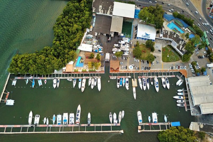 O Cabanga Iate Clube reabriu nesta segunda-feira./Foto: Cabanga Iate Clube/Divulgação