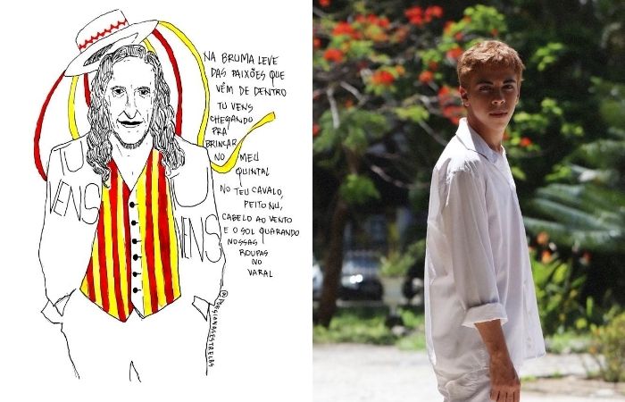 Alceu Valença é um dos personagens favoritos de Matheus Miguel, 17