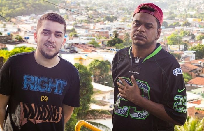 Eliabe King, 28, e Alexandre Vinicius, 24, formam o Brega Bregoso (Foto: Gera/Divulgação) Eliabe King, 28, e Alexandre Vinicius, 24, formam o Brega Bregoso/Foto: Gera/Divulgação