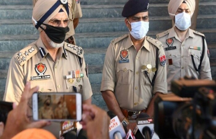 /Policiais do estado de Punjab (nordeste). Foto: AFP