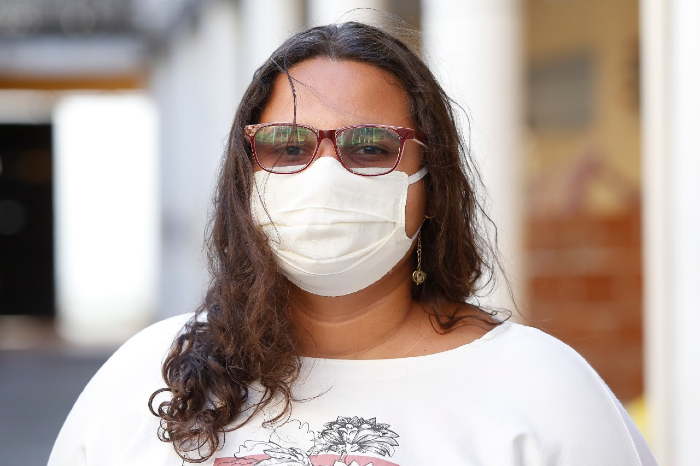 Ana Cláudia Miguel diz que acesso à internet ajudou na divulgação de orientações sobre pandemia.