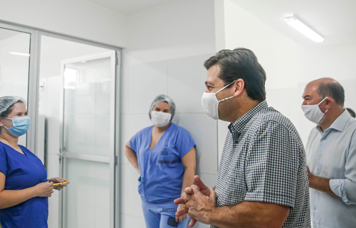 Espaço foi inaugurado nesta quinta-feira (6), com entrega simbólica do prefeito Geraldo Julio.
