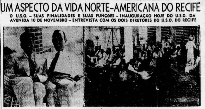 Matéria sobre a inauguração do U.S.O Town Club