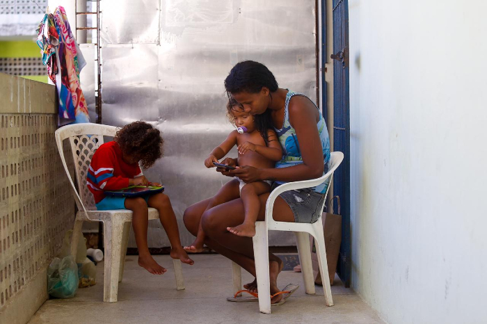 Tablets foram doados à família de Mayara Silva.