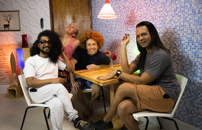 Gabriel S&aacute;, Diego Sim&otilde;es, Marcos Mercury e Cristiano Carvalho s&atilde;o os protagonistas/Foto: Divulga&ccedil;&atilde;o