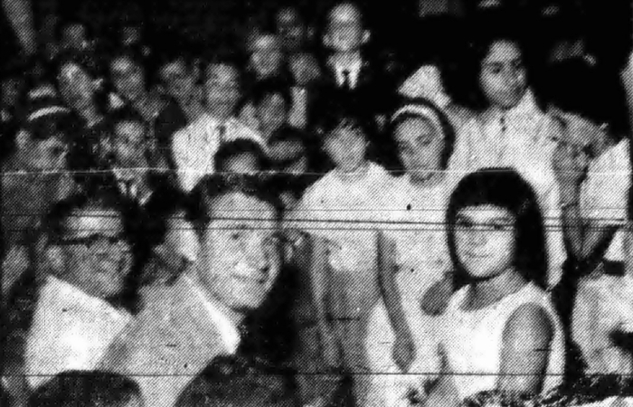Registro de Genny Barry no Recife, na edição de 18 de dezembro de 1961