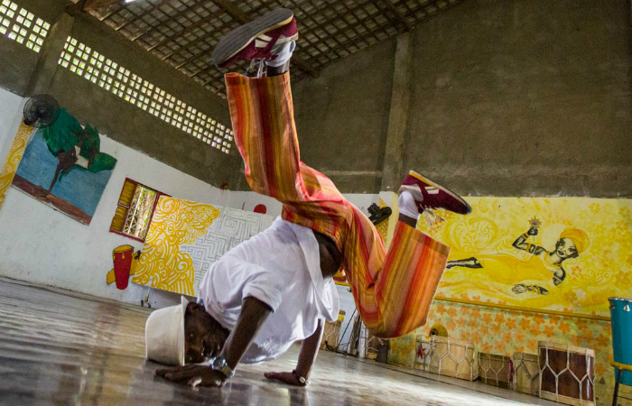 Mestre de capoeira Meia-Noite, fundador do Centro Daruê Malungo./Foto: Celia Santos/Divulgação Mestre de capoeira Meia-Noite, fundador do Centro Daruê Malungo./Foto: Celia Santos/Divulgação