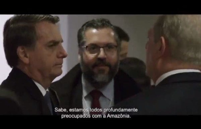 Cena faz parte do documentário O Fórum, que retrata bastidores do Fórum Econômico Mundial/Foto: Reprodução Cena faz parte do documentário O Fórum, que retrata bastidores do Fórum Econômico Mundial/Foto: Reprodução