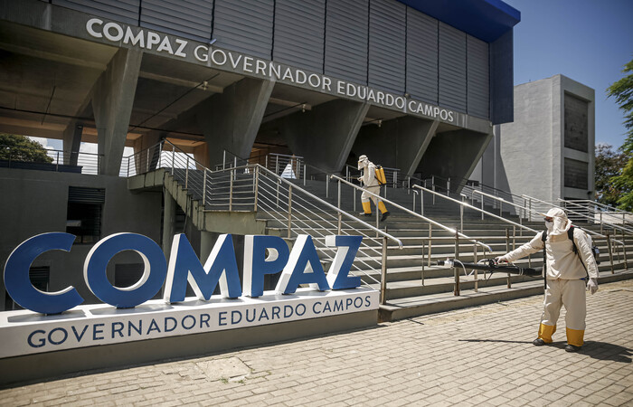 Os equipamentos foram sanitizados e vão funcionar das 8h às 16h, inicialmente com os serviços mais solicitados pela população/Andréa Rêgo Barros/PCR Os equipamentos foram sanitizados e vão funcionar das 8h às 16h, inicialmente com os serviços mais solicitados pela população/Andréa Rêgo Barros/PCR
