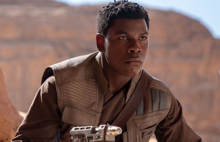 John Boyega em Star Wars/Foto: Disney/Divulgação John Boyega em Star Wars/Foto: Disney/Divulgação