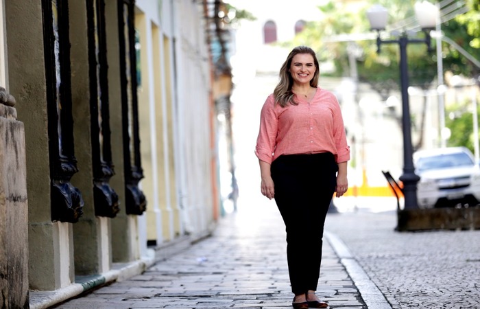 Marília Arraes é deputada federal pelo PT e pré-candidata à prefeitura do Recife/Ricardo Labastier/ Divulgação Assessoria