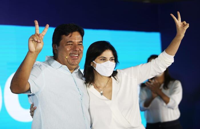 /Mendonça Filho e Priscila Krause formam chapa "puro sangue" do DEM. Foto: Bruno Campos/Divulgação