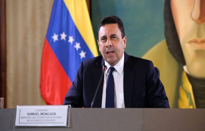 Embaixador da Venezuela na ONU, Samuel Moncada (Foto: Divulgação/Ministério das Relações Exteriores da Venezuela) Embaixador da Venezuela na ONU, Samuel Moncada/Foto: Divulgação/Ministério das Relações Exteriores da Venezuela