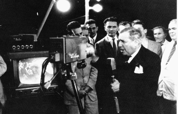 O jornalista e empresário paraibano Assis Chateaubriand fundou a TV Tupi/Foto: TV Tupi/Reprodução O jornalista e empresário paraibano Assis Chateaubriand fundou a TV Tupi/Foto: TV Tupi/Reprodução