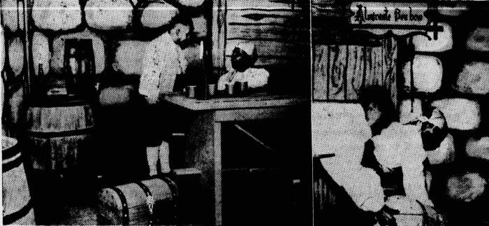 Registro de filmagens no curso de preparação para a TV Rádio Clube, em 27 de abril de 1960