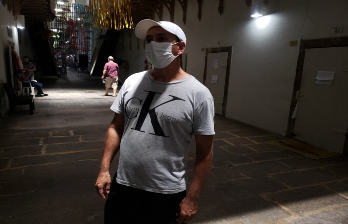 José Carlos, trabalha há 27 anos na Casa Cultura e conta como enfrentou o período mais difícil de trabalho.