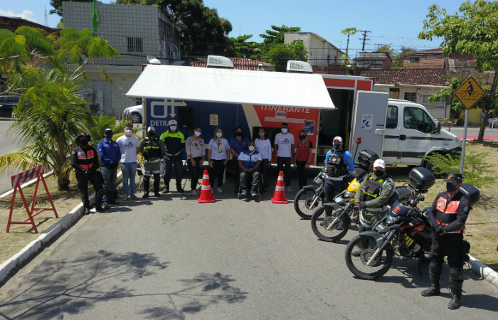 Ações serão realizadas em cidades da Região Metropolitana. Além do Recife, ocorrerão em Ipojuca e Camaragibe./Foto: Detran-PE/Divulgação Ações serão realizadas em cidades da Região Metropolitana. Além do Recife, ocorrerão em Ipojuca e Camaragibe./Foto: Detran-PE/Divulgação