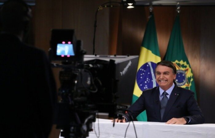 No encerramento do discurso, o presidente afirmou que o Brasil é um país cristão e conservador e tem na família sua base e desejou que "Deus abençoe a todos!"/Foto: Marcos Corrêa/PR No encerramento do discurso, o presidente afirmou que o Brasil é um país cristão e conservador e tem na família sua base e desejou que "Deus abençoe a todos!"/Foto: Marcos Corrêa/PR
