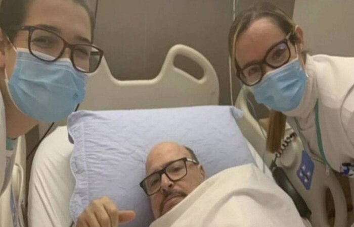 Na semana passada, o músico passou por um transplante de medula óssea/Foto: Reprodução/Instagram Na semana passada, o músico passou por um transplante de medula óssea/Foto: Reprodução/Instagram