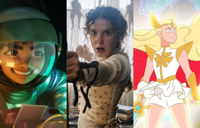 A Caminho da Lua, Enola Holmes e She-Ra e as Princesas do Poder inspiram empoderamento/Foto: Neftlix/Divulgação