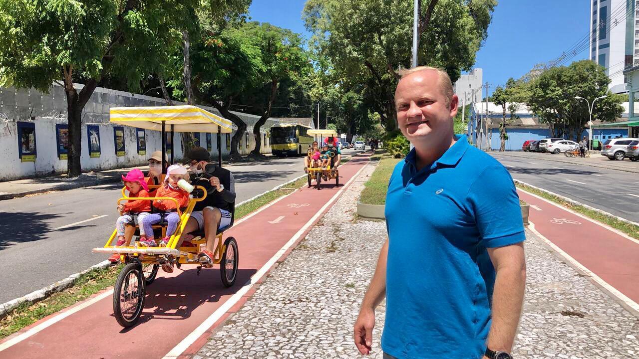 /O guarda municipal Fabiano Ferraz é um dos entusiastas. Foto: Ivaldo Reges/Divulgação /O guarda municipal Fabiano Ferraz é um dos entusiastas. Foto: Ivaldo Reges/Divulgação