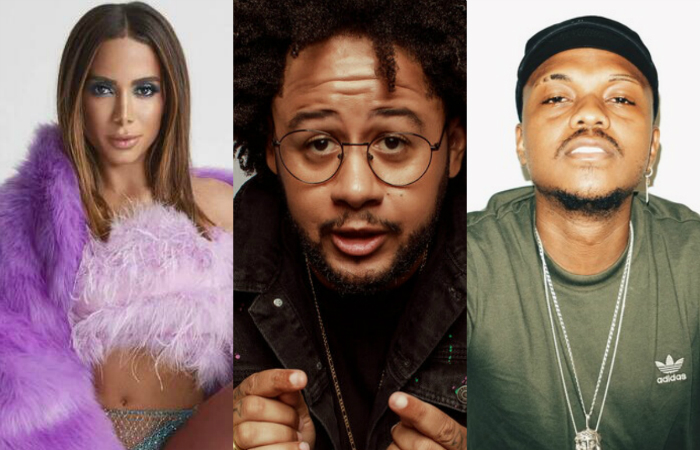 Há cinco brasileiros lembrados no prêmio: Anitta, Emicida, Djonga, Ludmilla e Pabllo Vittar./Fotos: Divulgação, Julia Rodrigues/Divulgação, 1993Agosto/Divulgação Há cinco brasileiros lembrados no prêmio: Anitta, Emicida, Djonga, Ludmilla e Pabllo Vittar./Fotos: Divulgação, Julia Rodrigues/Divulgação, 1993Agosto/Divulgação