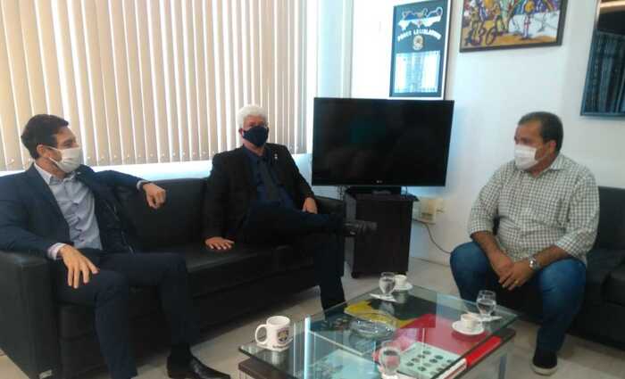 O encontro aconteceu na sede da Secretaria de Defesa Social (SDS), no bairro de Santo Amaro, área central do Recife. Foto: Divulgação/Foto: Divulgação O encontro aconteceu na sede da Secretaria de Defesa Social (SDS), no bairro de Santo Amaro, área central do Recife. Foto: Divulgação/Foto: Divulgação
