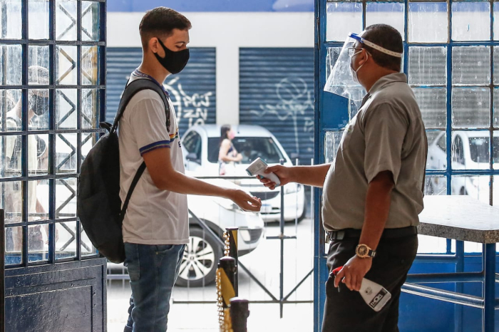 Retorno segue protocolo de segurança sanitária estabelecido pelo Governo do Estado.