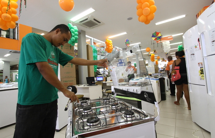 Uma das atividades mais positivas nos últimos meses é a de eletrodomésticos./Foto: Alcione Ferreira/DP Uma das atividades mais positivas nos últimos meses é a de eletrodomésticos./Foto: Alcione Ferreira/DP