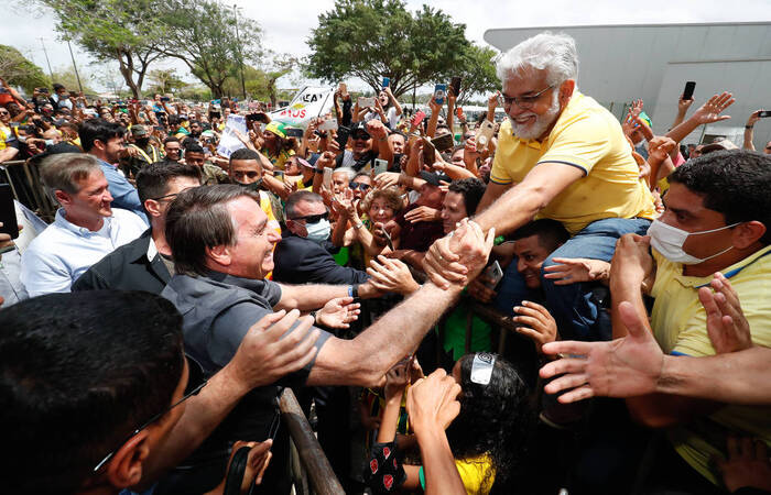 Bolsonaro em sua primeira visita oficial ao Maranhão/Foto: Alan Santos/PR