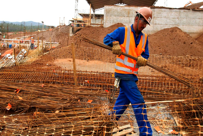 Construção civil foi o destaque do mês./Foto: Tânia Rêgo/Agência Brasil Construção civil foi o destaque do mês./Foto: Tânia Rêgo/Agência Brasil