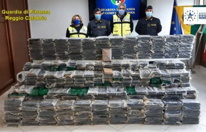 /Foto: Guarda de Finanças/Itália/Divulgação/Testa Luigi-MAR.A
