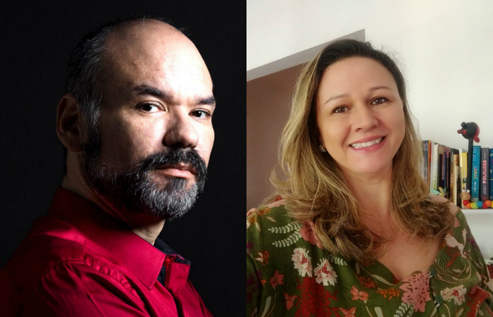O escritor André Vianco integra o bate-papo "Fantasia e terror à brasileira", e a ilustradora Nireuda Longobardi debate sobre Xilogravura e Cordel/Fotos: Divulgação O escritor André Vianco integra o bate-papo "Fantasia e terror à brasileira", e a ilustradora Nireuda Longobardi debate sobre Xilogravura e Cordel/Fotos: Divulgação