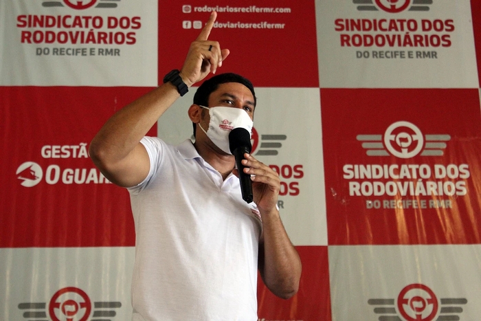 Presidente do Sindicato dos Rodoviários, Aldo Lima, faz exigência formal da publicação da lei no Diario Oficial/Divulgação
