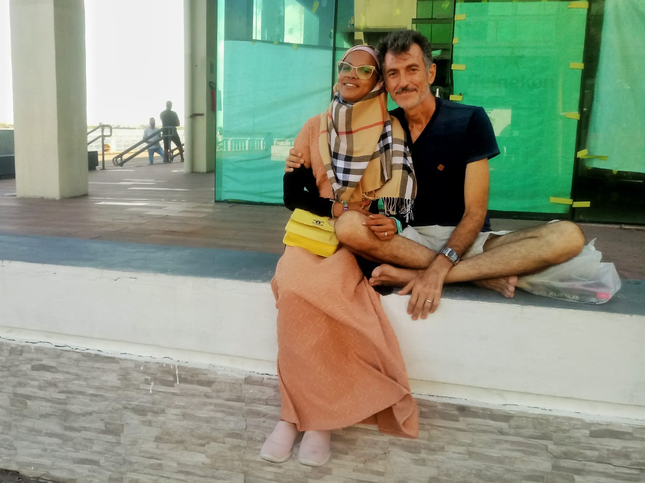 Isabelle e Alberto Ferreira